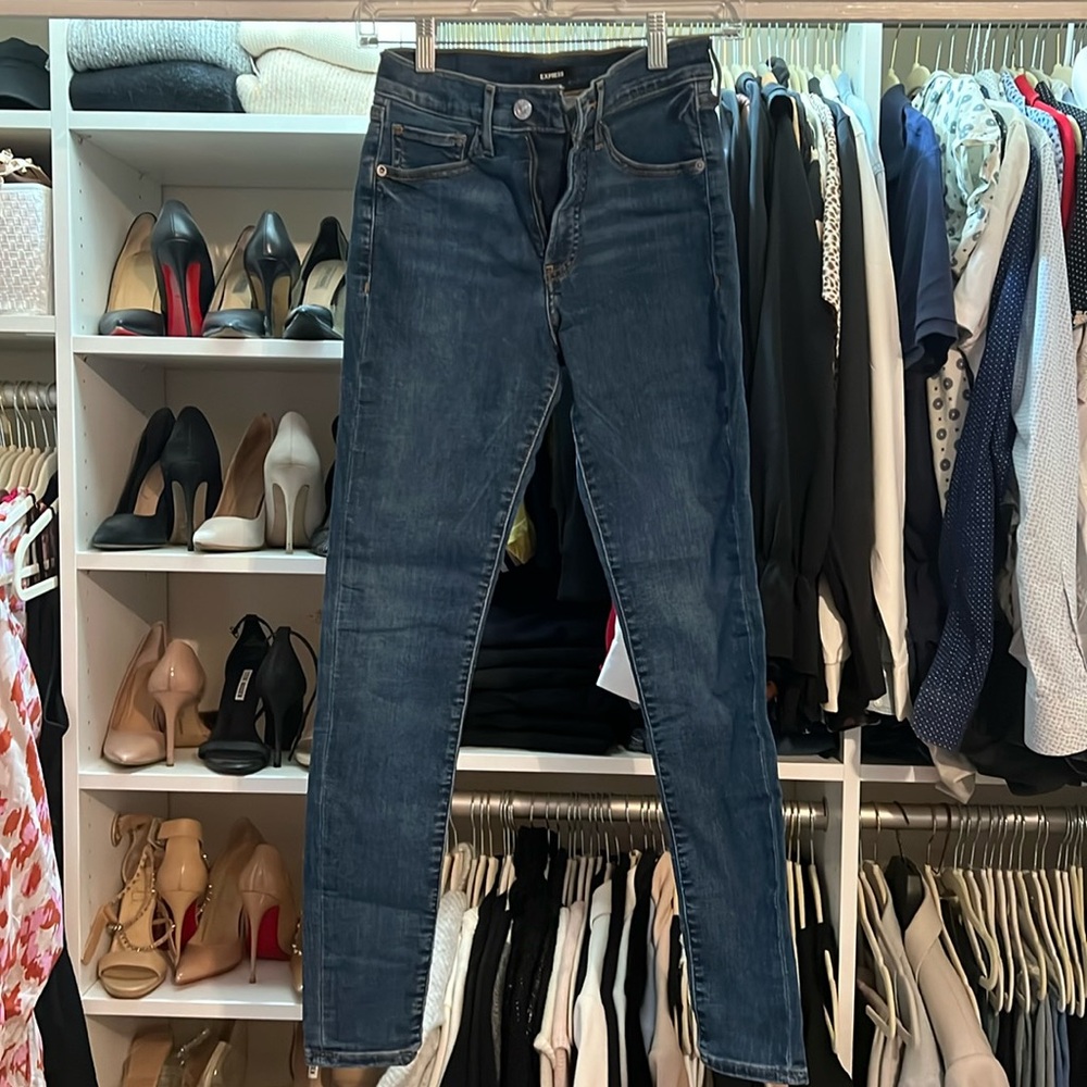 Express skinny jean size 0 long